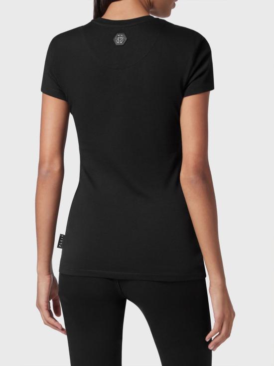 26SS 필립 플레인 반팔 티셔츠 LABCWTK1506PTE003N 02 Black - PHILIPP PLEIN