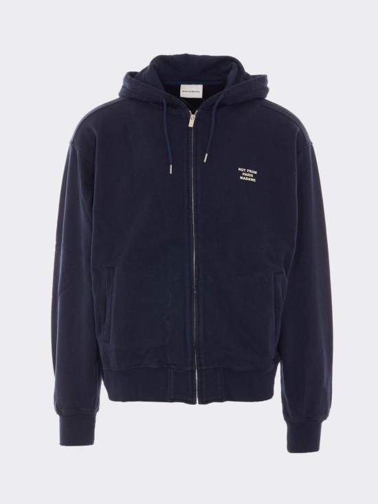 26FW 드롤드무슈 긴팔 티셔츠 HO207CO312 NY Blue - DROLE DE MONSIEUR
