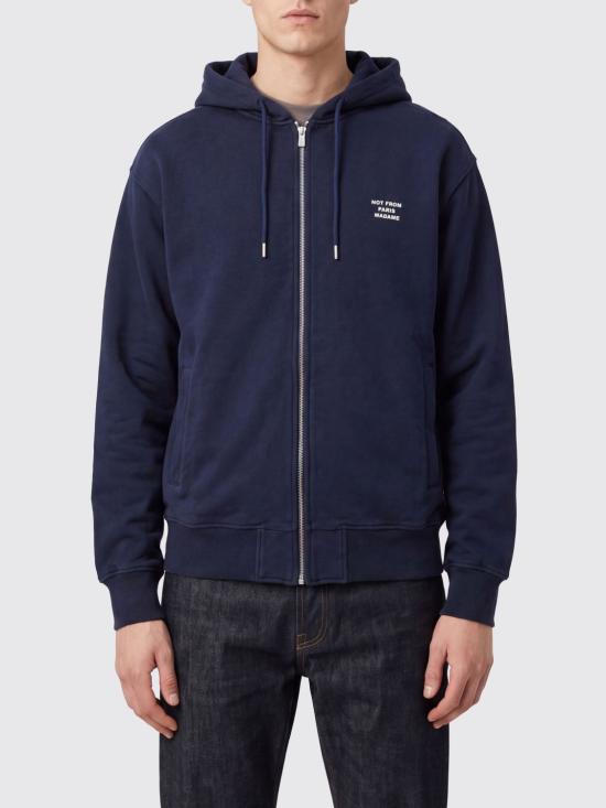 26FW 드롤드무슈 긴팔 티셔츠 HO207CO312 NY Blue