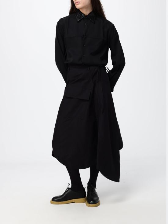 26FW 보테가베네타 셔츠 A002QUV6DB0 1010 Black - BOTTEGA VENETA