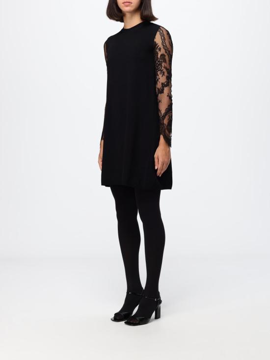 26FW 발렌티노 가라바니 롱 원피스 KD15WAC3 0NO Black - VALENTINO GARAVANI