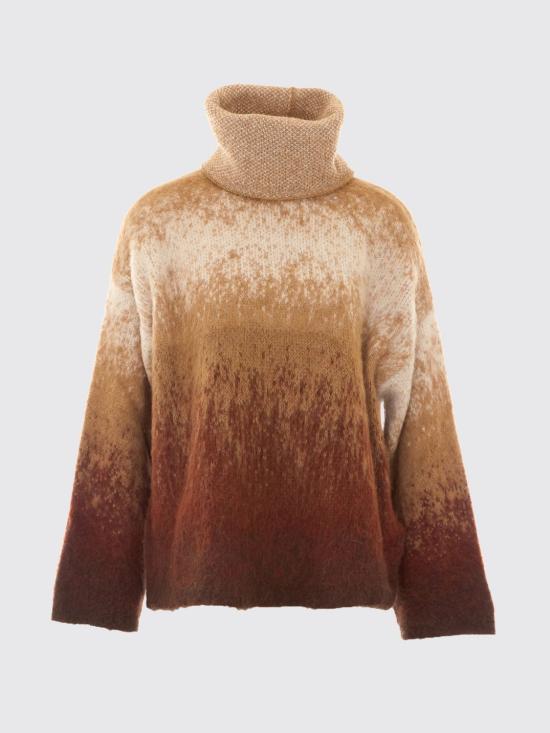 26FW 리우조 터틀넥 WF6426MA58P L9460 Brown - LIU JO