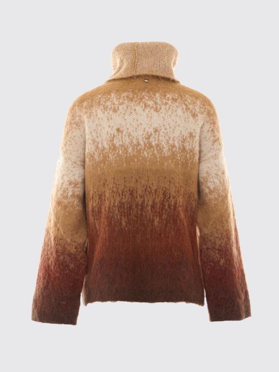 26FW 리우조 터틀넥 WF6426MA58P L9460 Brown - LIU JO