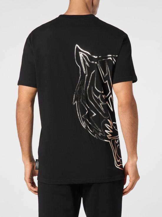 26SS 플레인스포츠 반팔 티셔츠 AADCMTK7913STE003N 02 Black - PLEIN SPORT
