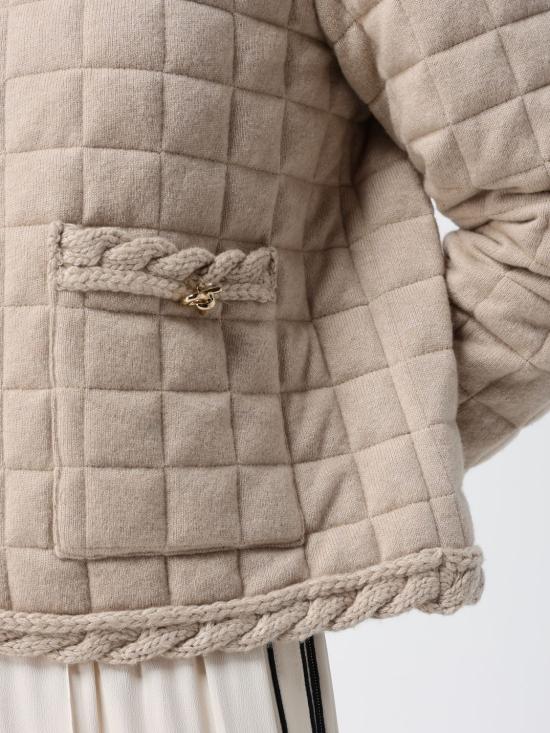 26FW 파비아나 필리피 숏패딩 CTD216F368M325 CASHA Beige - FABIANA FILIPPI