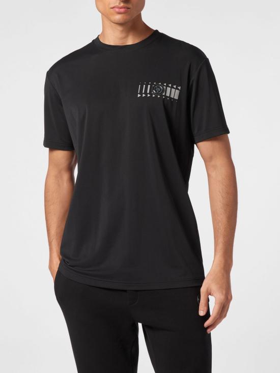 26SS 플레인스포츠 반팔 티셔츠 AADCMTK7918STE003N 02 Black