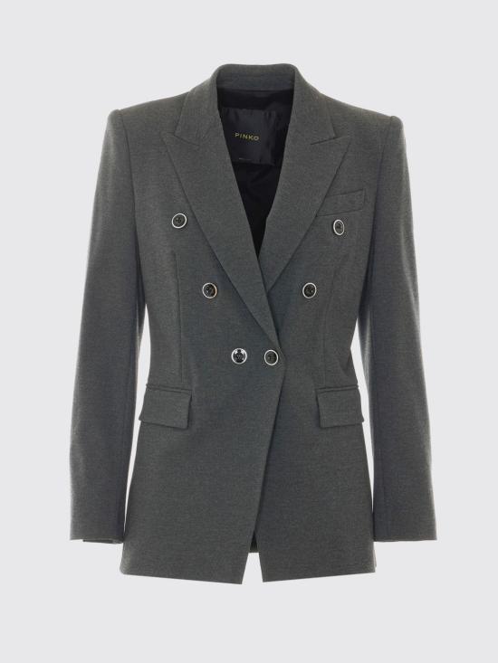 26FW 핑코 수트 자켓 107438A3AH I76 Grey - PINKO