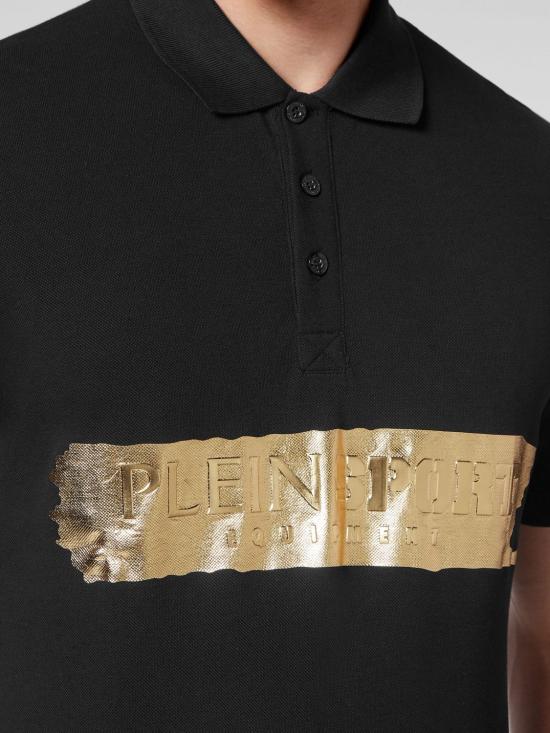 26SS 플레인스포츠 폴로 티셔츠 SACCMTK6045STE003N 02 Black - PLEIN SPORT