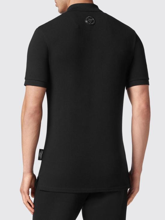 26SS 플레인스포츠 폴로 티셔츠 SACCMTK6045STE003N 02 Black - PLEIN SPORT