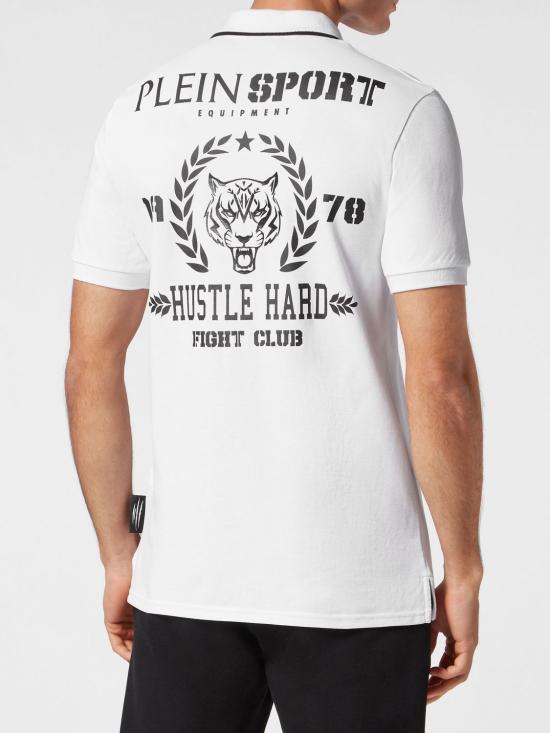 26SS 플레인스포츠 폴로 티셔츠 PADCMTK7239STE003N 0102 White - PLEIN SPORT