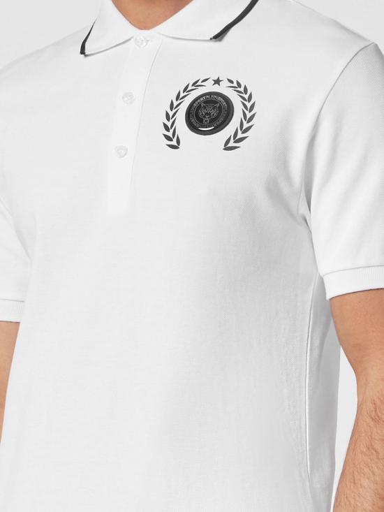 26SS 플레인스포츠 폴로 티셔츠 PADCMTK7239STE003N 0102 White - PLEIN SPORT