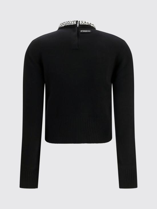 26FW 핑코 스웨터 107274A3GI Z99 Black - PINKO