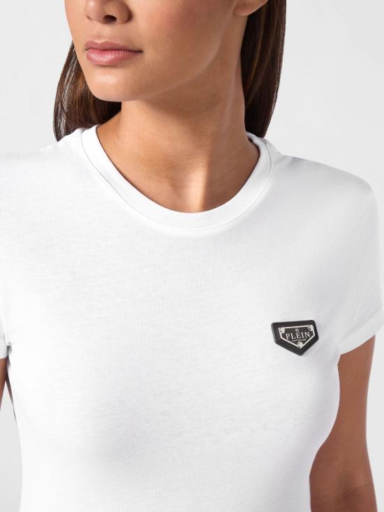 26SS 필립 플레인 반팔 티셔츠 UADCWTK3557PJY002N 01 White - PHILIPP PLEIN