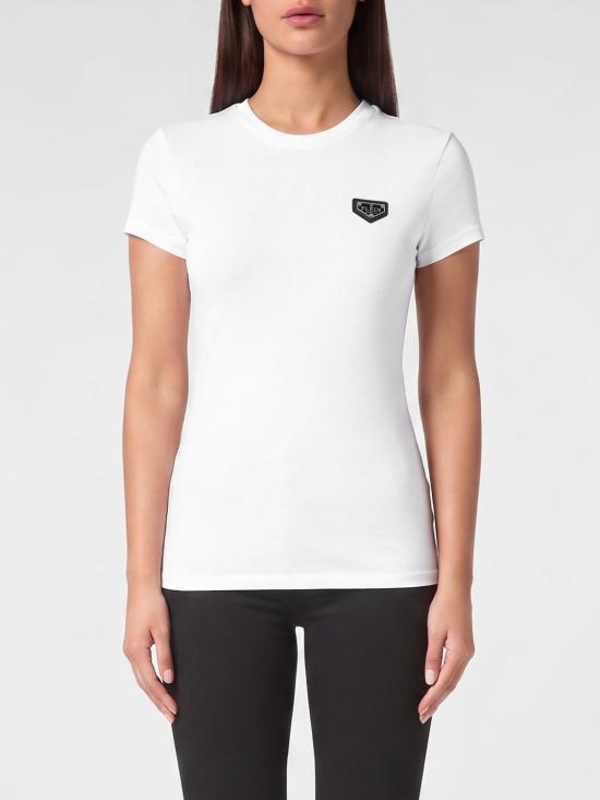26SS 필립 플레인 반팔 티셔츠 UADCWTK3557PJY002N 01 White