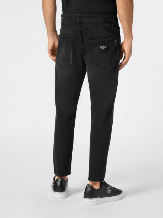 26SS 필립 플레인 데님 팬츠 LADCMDT4115PDE004N 02ED Black - PHILIPP PLEIN