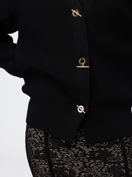 26FW 엘리자베타프랜치 가디건 MK01S66E2 110 Black - ELISABETTA FRANCHI