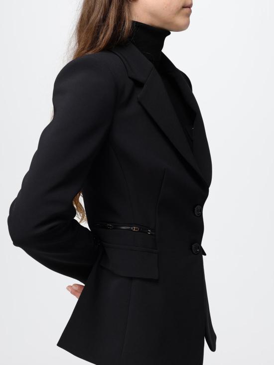 26FW 엘리자베타프랜치 수트 자켓 GI27466E2 110 Black - ELISABETTA FRANCHI