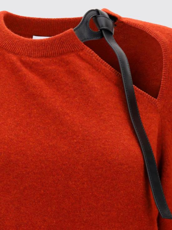26FW 살바토레 페라가모 스웨터 796197 001 Brick Red - SALVATORE FERRAGAMO