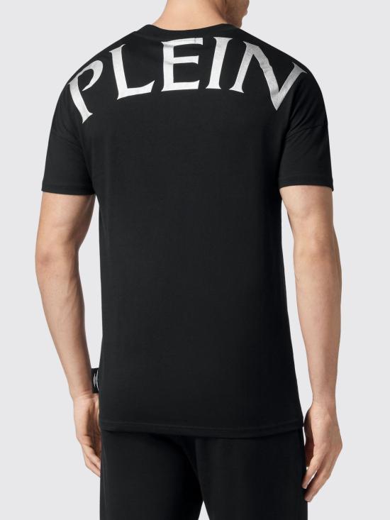 26SS 플레인스포츠 반팔 티셔츠 SACCMTK6031SJY001N 0270 Black 1 - PLEIN SPORT