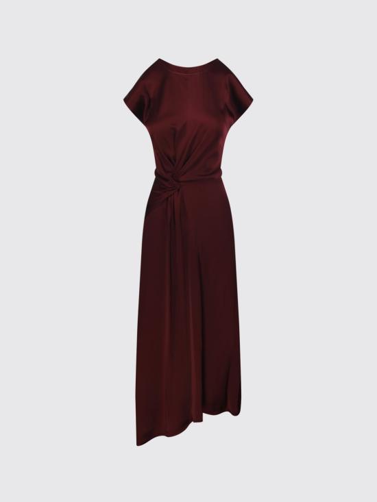 26FW 빅토리아 베컴 롱 원피스 1226WDR007292D 2 Burgundy - VICTORIA BECKHAM
