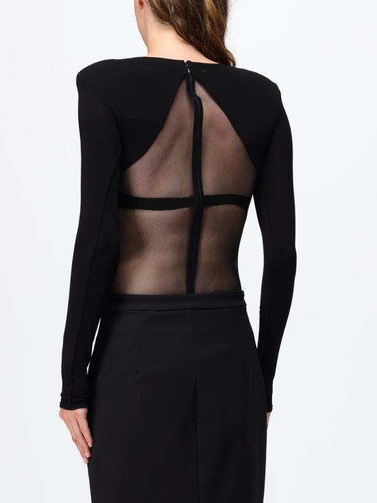26FW 엘리자베타프랜치 탑 BO02666E2 110 Black - ELISABETTA FRANCHI