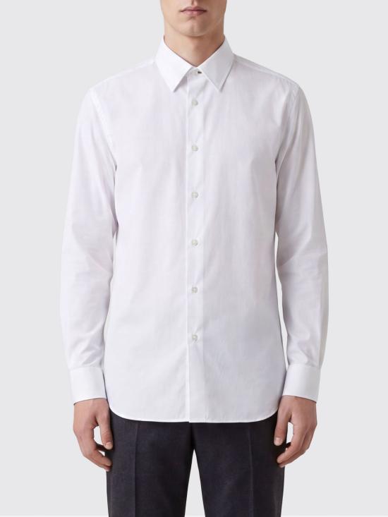 26FW 폴 스미스 긴팔 셔츠 M1RA112W03106 01 White