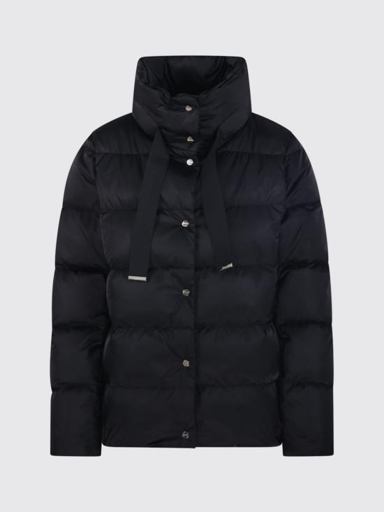 26FW 에르노 새틴 케이 다운 자켓 PI001936D12170Z 9300 Black - HERNO