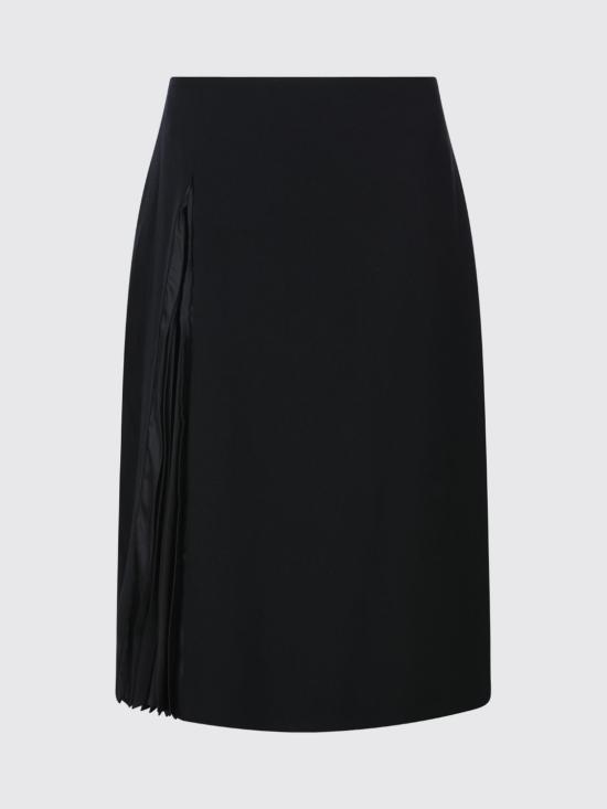26FW 질샌더 미디 스커트 J02MA0402J40356 001 Black - JIL SANDER