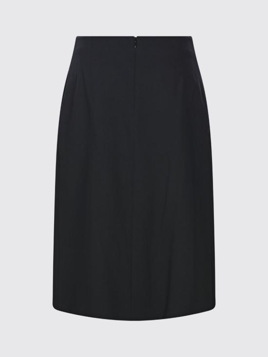 26FW 질샌더 미디 스커트 J02MA0402J40356 001 Black - JIL SANDER