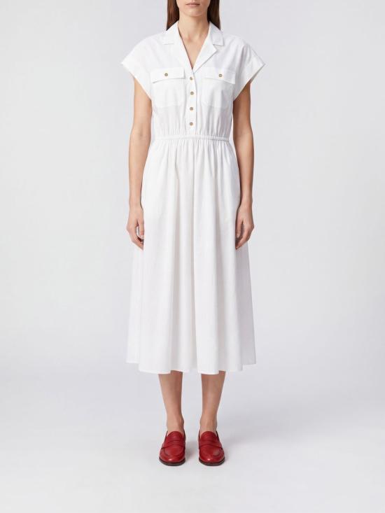 26FW 토리버치 롱 원피스 185782 100 White