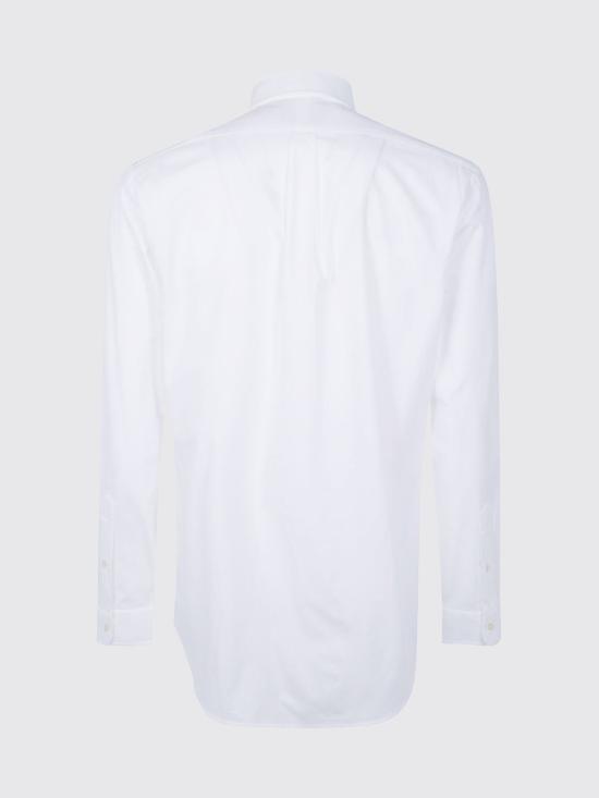 26FW 폴로 랄프로렌 커스텀 핏 코튼 포플린 포니 로고 셔츠 710928255 002 White - POLO RALPH LAUREN