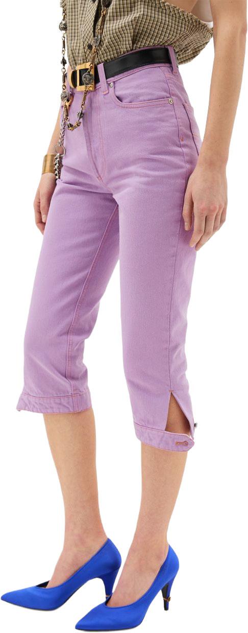 26SS 베르사체 데님 팬츠 10237411A178711DB20 PURPLE - VERSACE