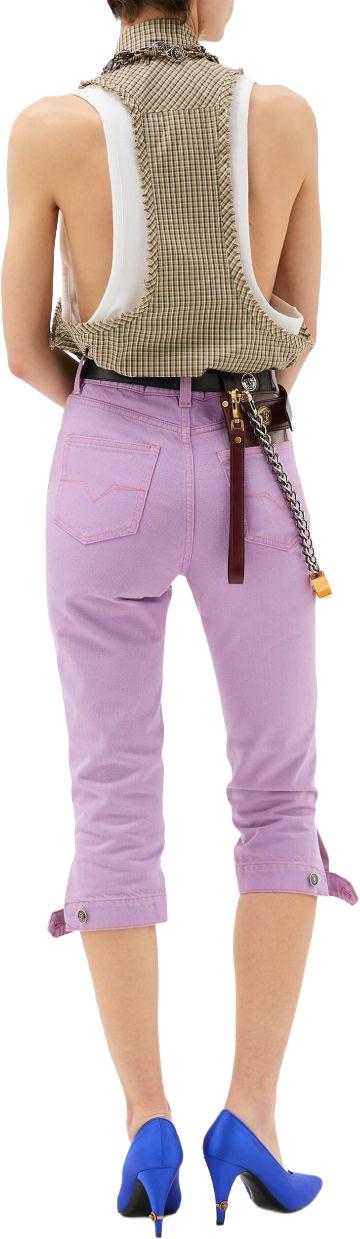 26SS 베르사체 데님 팬츠 10237411A178711DB20 PURPLE - VERSACE