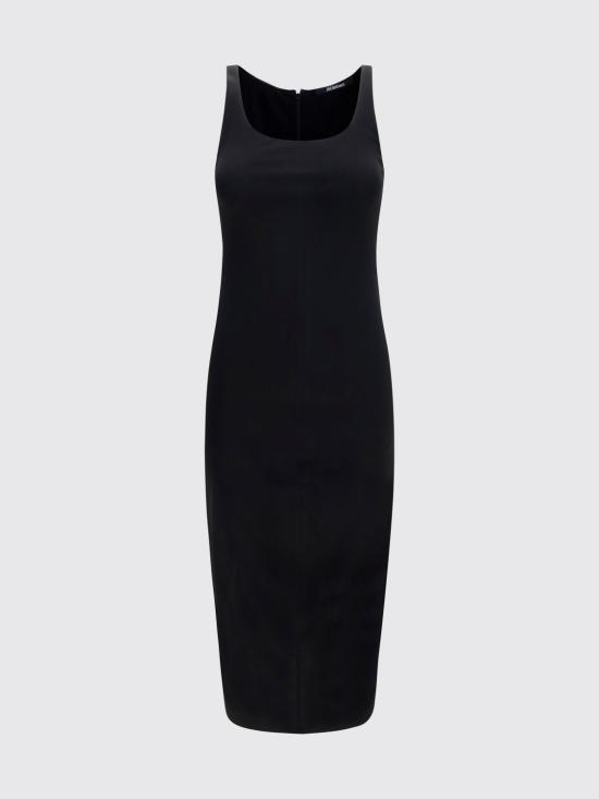 26FW 자크뮈스 롱 원피스 DRW00899AJ00290 990 Black - JACQUEMUS
