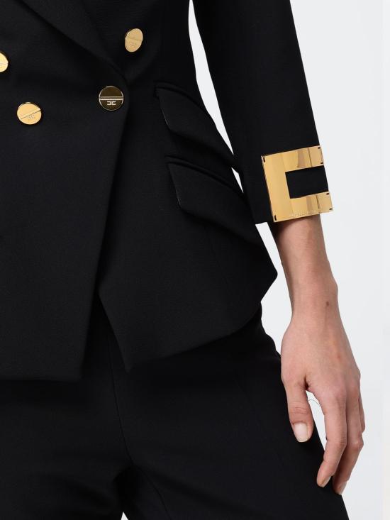 26FW 엘리자베타프랜치 수트 자켓 GI26866E2 110 Black - ELISABETTA FRANCHI