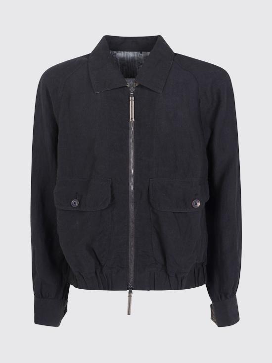 26FW 지기 첸 봄버 자켓 0M2620911 04 Black - ZIGGY CHEN