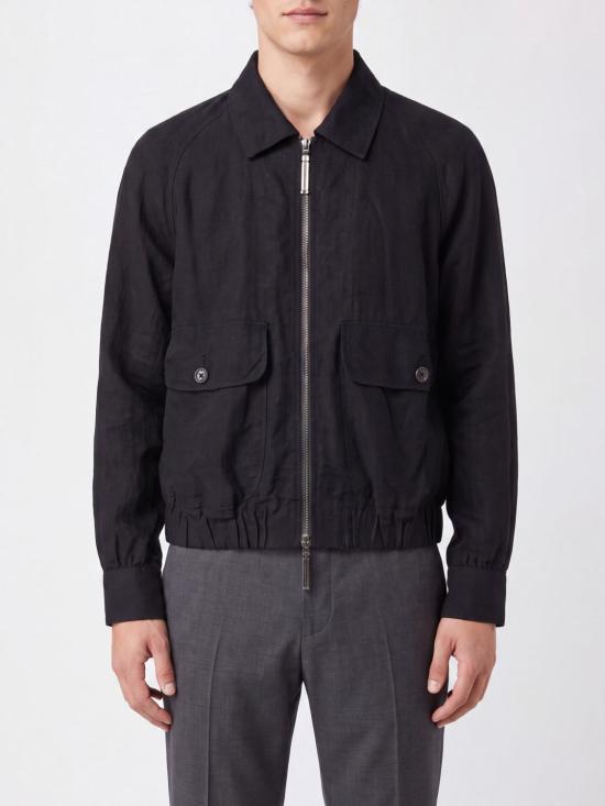26FW 지기 첸 봄버 자켓 0M2620911 04 Black