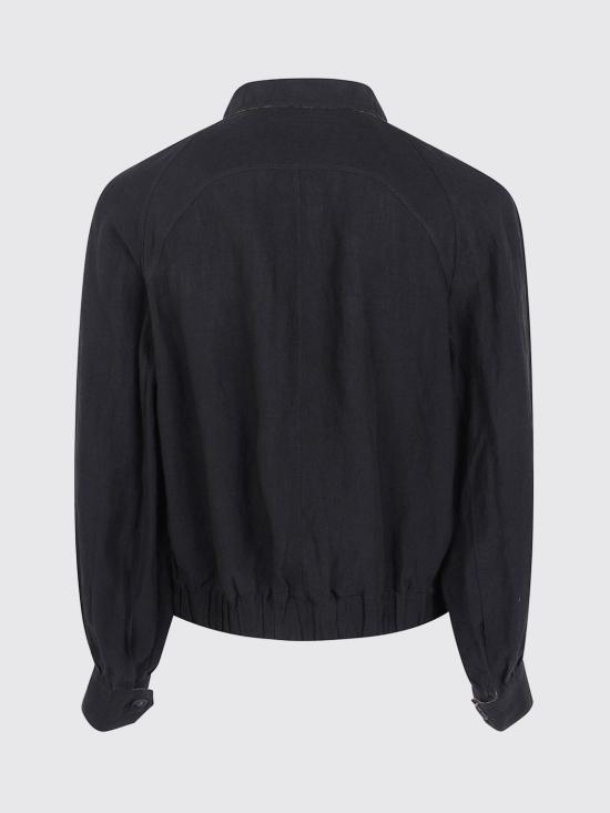26FW 지기 첸 봄버 자켓 0M2620911 04 Black - ZIGGY CHEN