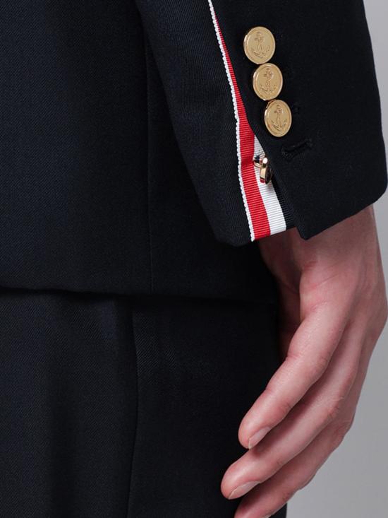 26FW 톰브라운 클래식 트윌 울 스포츠 코트 MJC001A00626 415 Blue - THOM BROWNE