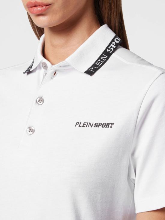 26SS 플레인스포츠 폴로 티셔츠 SADCWTK3139SJY001N 01 White - PLEIN SPORT