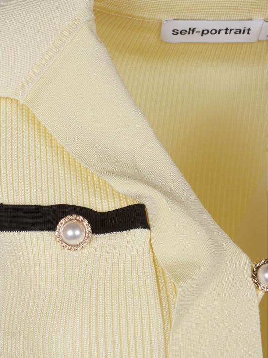 26FW 셀프 포트레이트 롱 원피스 PF26132MY Yellow - SELF PORTRAIT