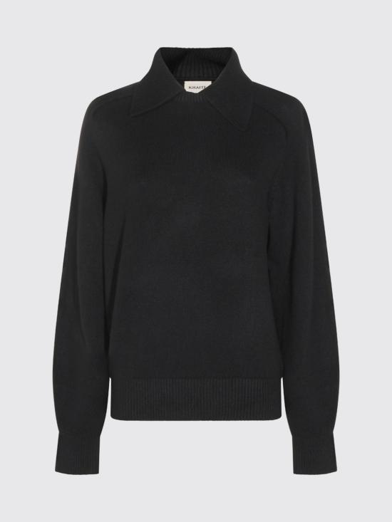 26FW 케이트 JACKSON 스웨터 18284534 200 Black - KHAITE