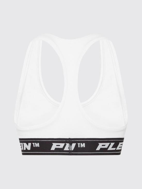 26SS 필립 플레인 탑 UABCWUZ0051PTE003N 01 White - PHILIPP PLEIN