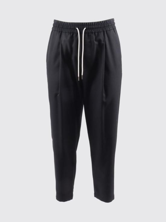 26FW 드롤드무슈 트레이닝/조거 팬츠 PERMBP167PL127 BL Black - DROLE DE MONSIEUR