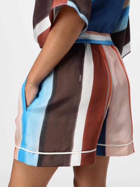 26FW 펜디 숏팬츠 FR6754AMET F1WXC Striped - FENDI