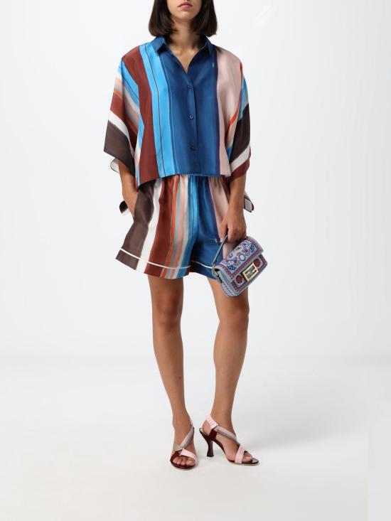 26FW 펜디 숏팬츠 FR6754AMET F1WXC Striped - FENDI