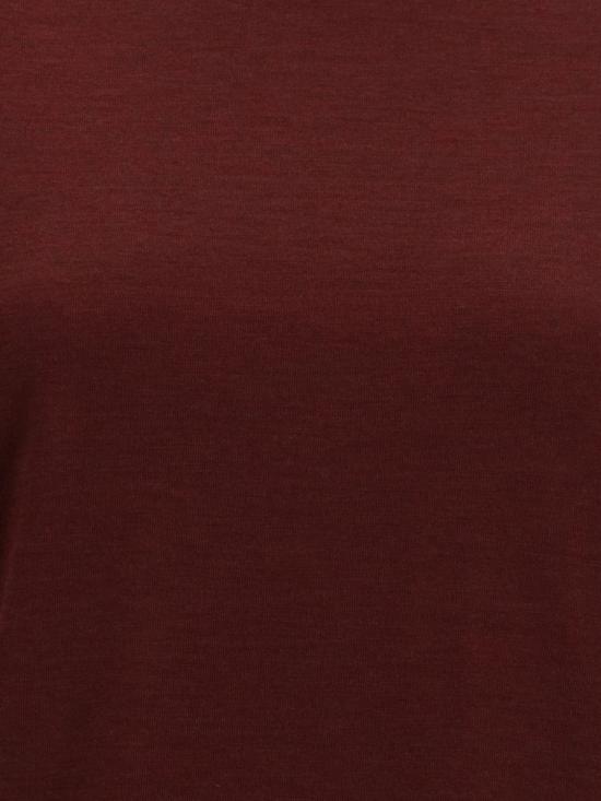 26FW 톰브라운 반팔 티셔츠 FJS232AJ0301 615 Burgundy - THOM BROWNE