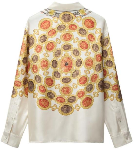 26SS 베르사체 블라우스 10242211A180075K920 WHITE - VERSACE