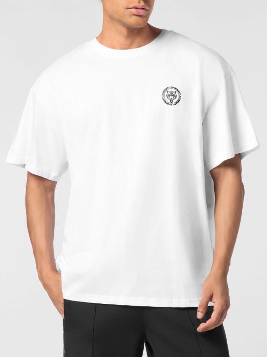 26SS 플레인스포츠 반팔 티셔츠 PAECMTK8324STE001N 01 White