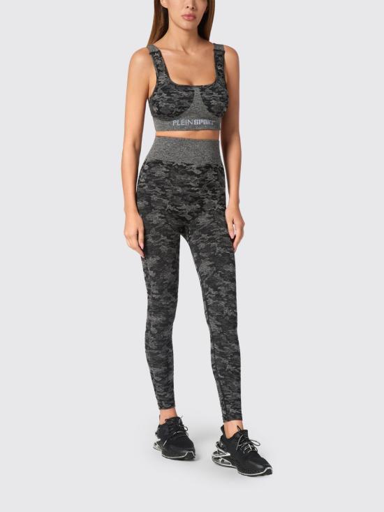 26SS 플레인스포츠 탑 SAECWJU0082STE003N 02 Black - PLEIN SPORT